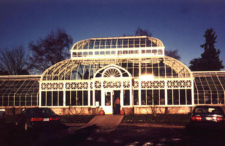 Curved glass windows Conservatory