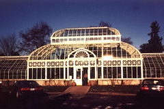 Curved glass windows Conservatory
