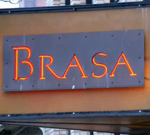 Restaurant Signage Cut out of Mild Steel