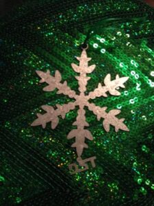 Custom Snowflake Ornament